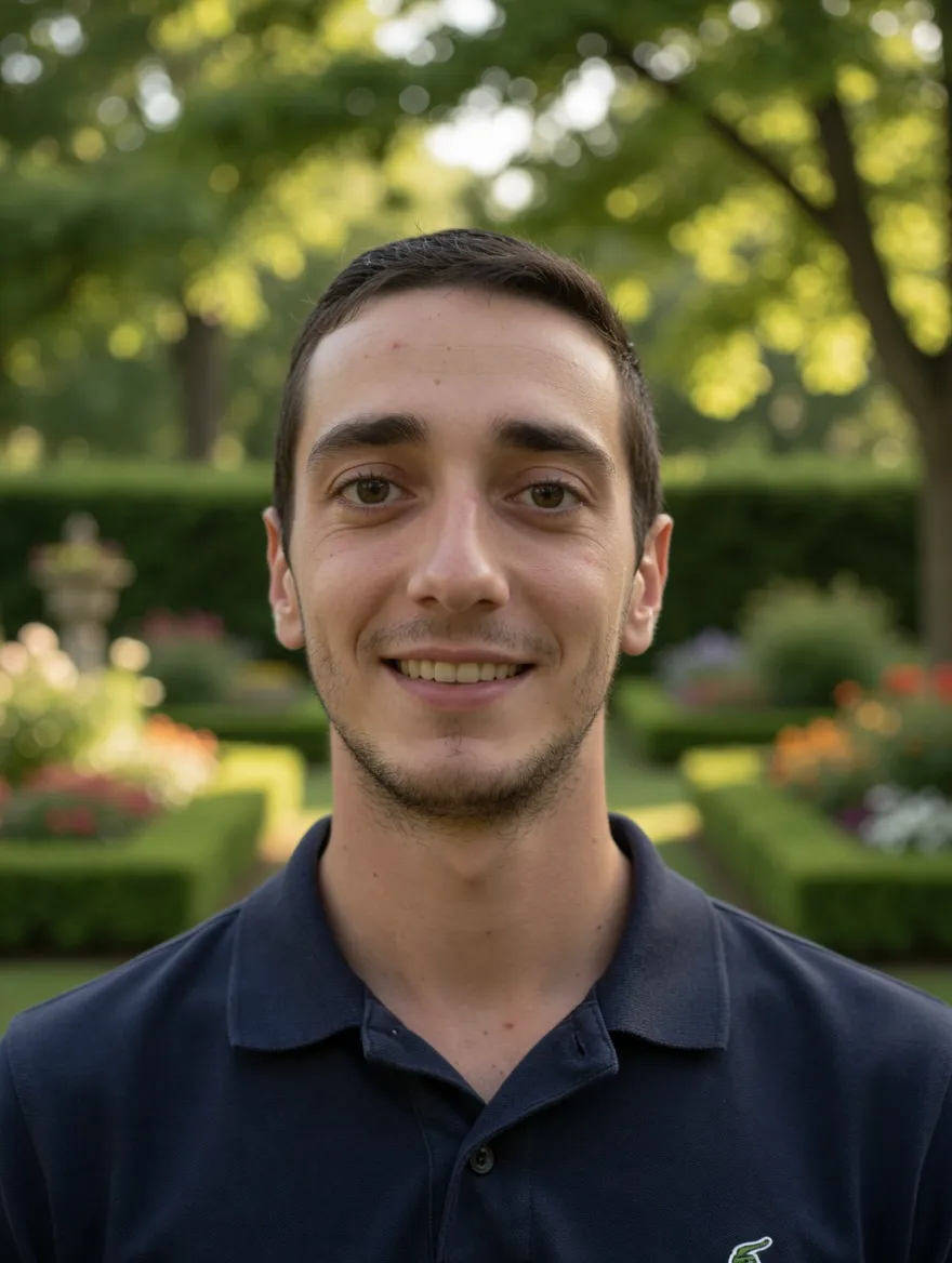Portrait de Alexis Mottin, paysagiste